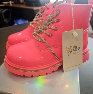 COPY - Lola and The Boys pink boots